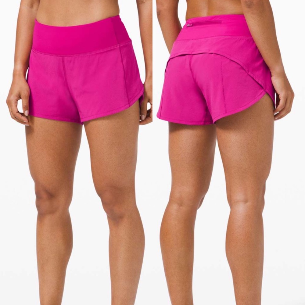 Lululemon Speed Up Short MR Long *4" - Ripened Raspberry - Picture 8 of 9